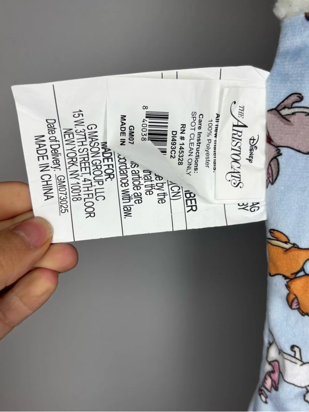 Disney‎ The Aristocats Pet Crinkle Play Sack